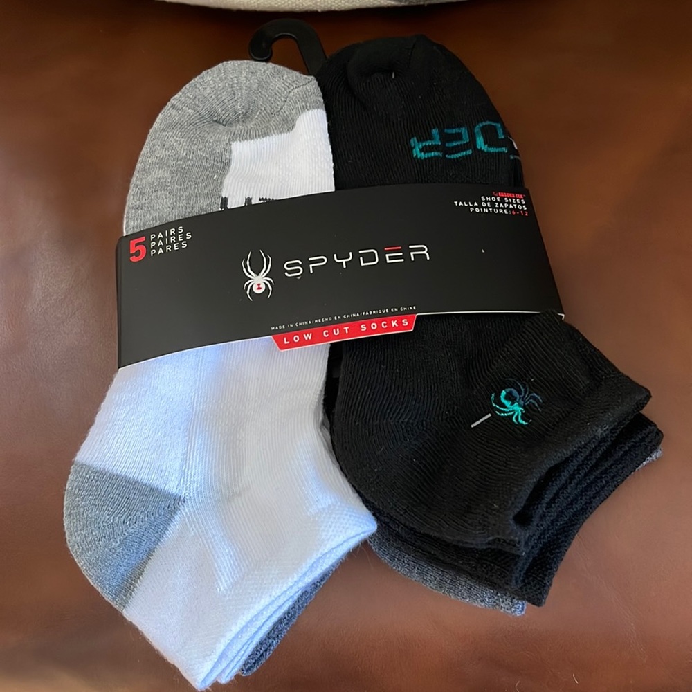 Spyder Low Cut Socks 5 Pairs